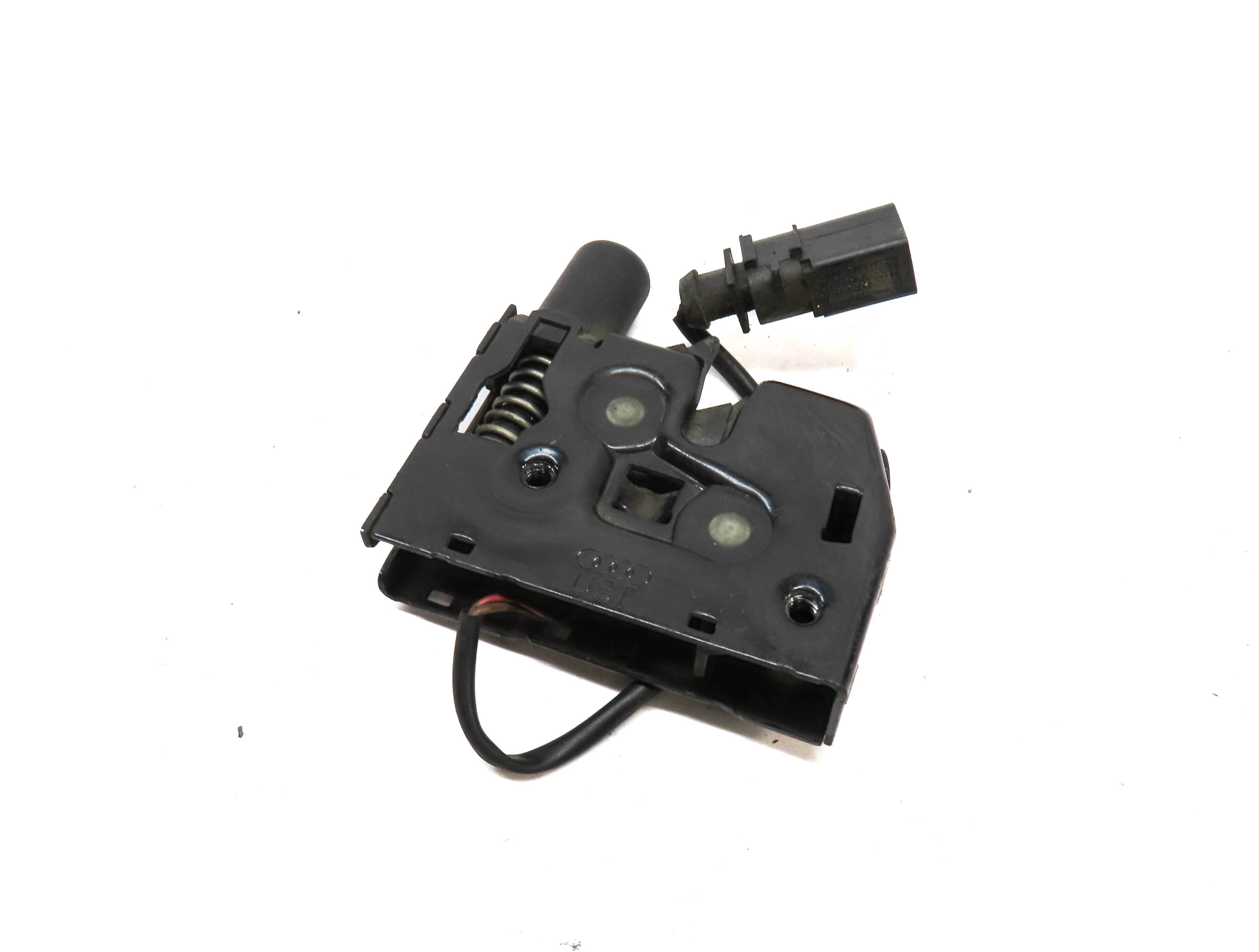 2012 AUDI A6 (C7 4G) FRONT LEFT DRIVER HOOD BONNET LOWER LOCK LATCH — exact item pictured